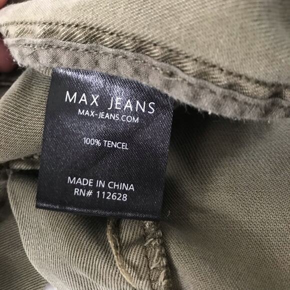 Army Green Utility Sleeveless Jacket grunge Grungecore Y2K - Picture 8 of 12